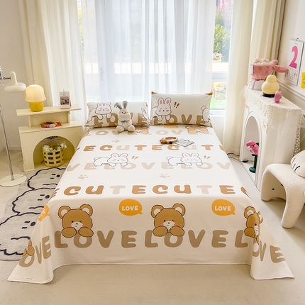 91家纺网 家纺一手货源 找家纺 （总）芃成家纺 2024新款老粗布床单款 总2