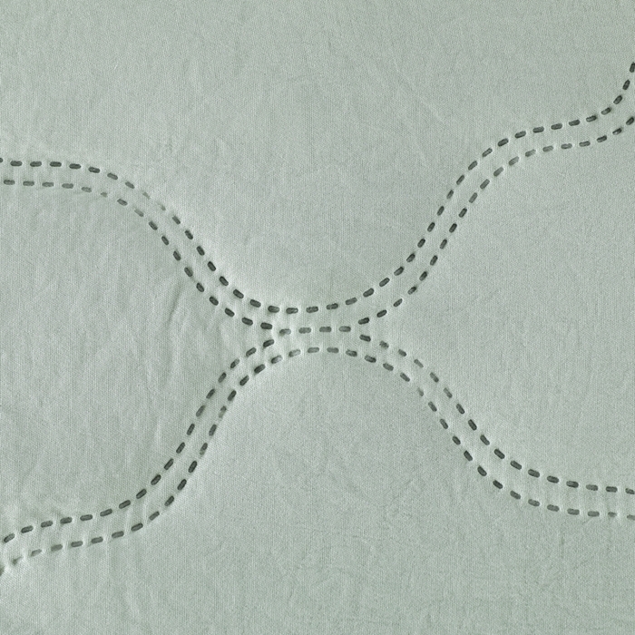 91家纺网 家纺一手货源 找家纺 水洗棉夏被夏凉被空调被超声波压花礼品直播供应链引流爆款 水洗棉-绿