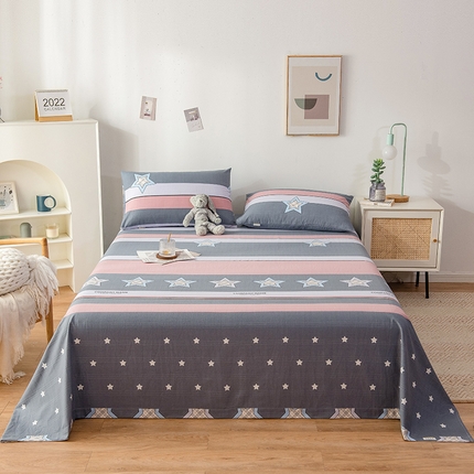 芃成 2024新款老粗布床笠款 总2 时尚星光