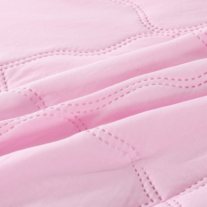 91家纺网 家纺一手货源 找家纺 水洗棉夏被夏凉被空调被超声波压花礼品直播供应链引流爆款 水洗棉-粉