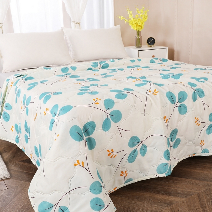 91家纺网 家纺一手货源 找家纺 钻石绒便宜夏被夏凉被空调被超声波压花礼品直播供应链引流爆款 芳华