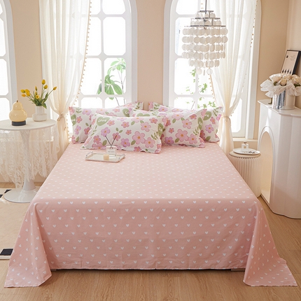 91家纺网 家纺一手货源 找家纺 （总）钰伶 2025新款全棉简约12868纯棉单床单