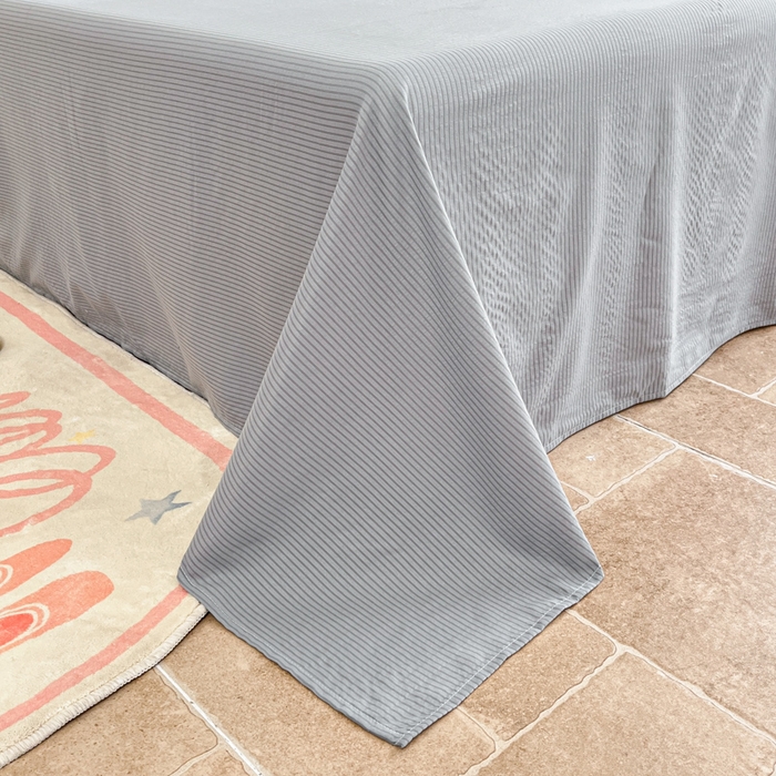 91家纺网 家纺一手货源 找家纺 （总）2024新款泡泡棉小缺角工艺夏被四件套