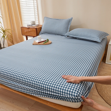 91家纺网 家纺一手货源 找家纺 （总）2024直播爆款水洗云朵棉无印风床单床笠被套学生宿舍三件套四件套