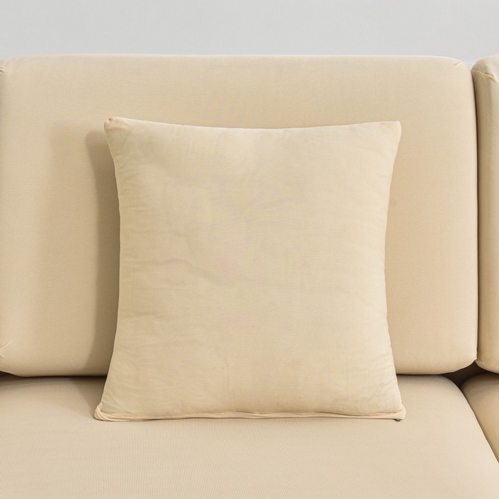 91家纺网 家纺一手货源 找家纺 兴妮雅家纺 2024新款冰丝面料组合沙发垫套 米黄