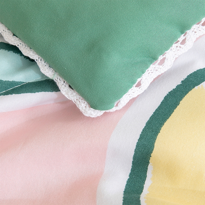 91家纺网 家纺一手货源 找家纺 梦莱发被业 2025新款水洗洛卡棉夏被子被芯 米奇