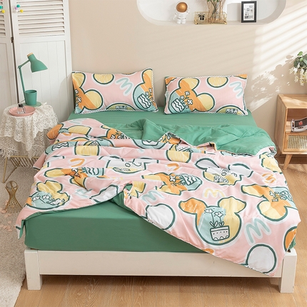 91家纺网 家纺一手货源 找家纺 （总）梦莱发被业 2025新款水洗洛卡棉夏被子被芯