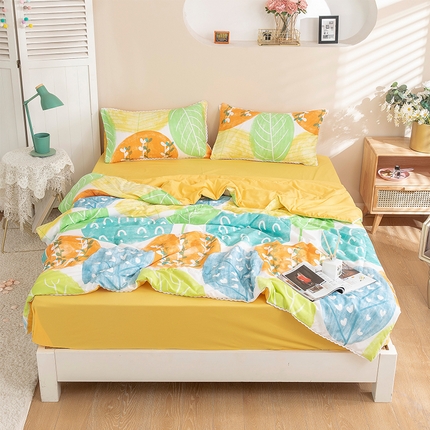 91家纺网 家纺一手货源 找家纺 （总）梦莱发被业 2025新款水洗洛卡棉夏被子被芯