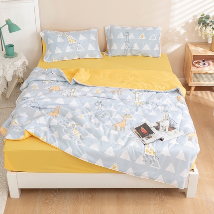 91家纺网 家纺一手货源 找家纺 （总）梦莱发被业 2025新款水洗洛卡棉夏被子被芯