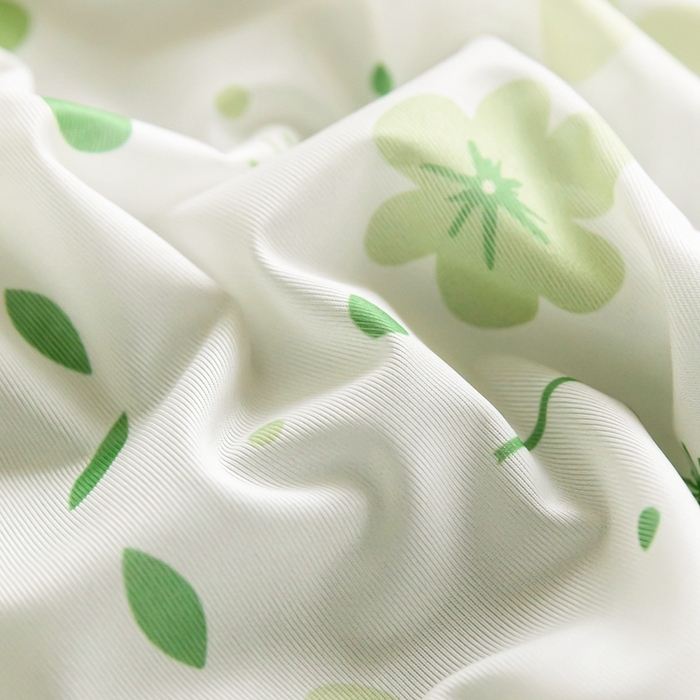 91家纺网 家纺一手货源 找家纺 绒梦里 2024新款有氨印花小凉皮凉感冰豆豆夏被小清新儿童夏凉被空调被春满庭