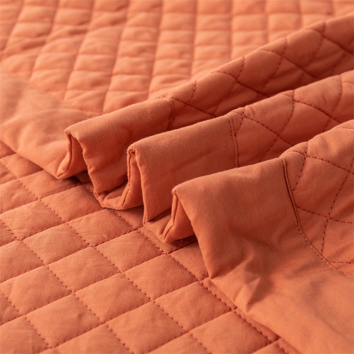 91家纺网 家纺一手货源 找家纺 （总）优乐家纺 2025新款全棉床盖三件套水洗纯棉夹棉绗缝加厚铺盖