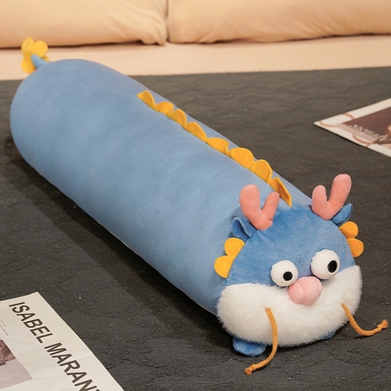 91家纺网 家纺一手货源 找家纺 （总）仟亿莱 2024新款神龙摆尾系列长条抱枕靠枕