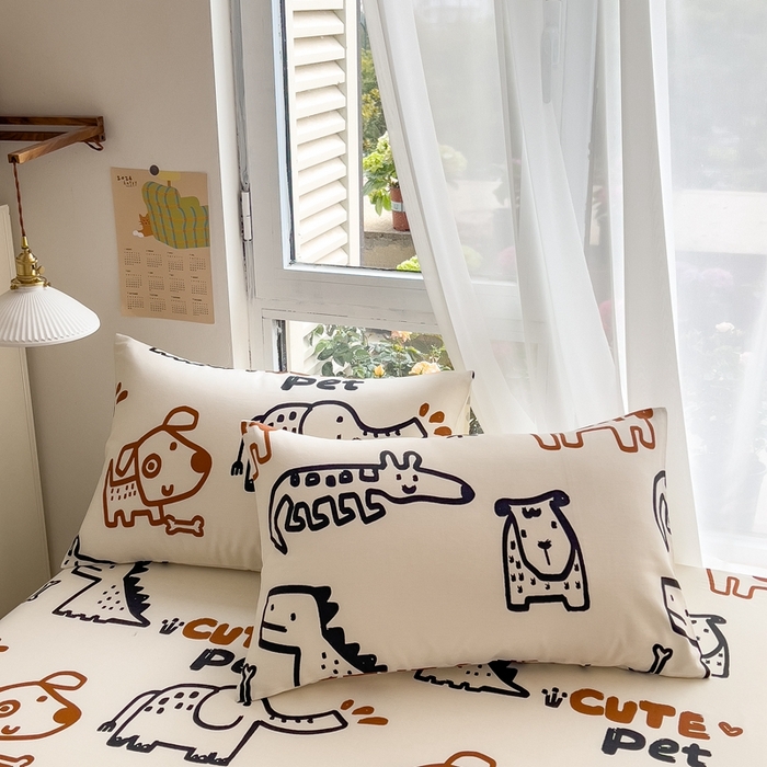 91家纺网 家纺一手货源 找家纺 优眠坊 2025新款全棉单床笠 多彩生活