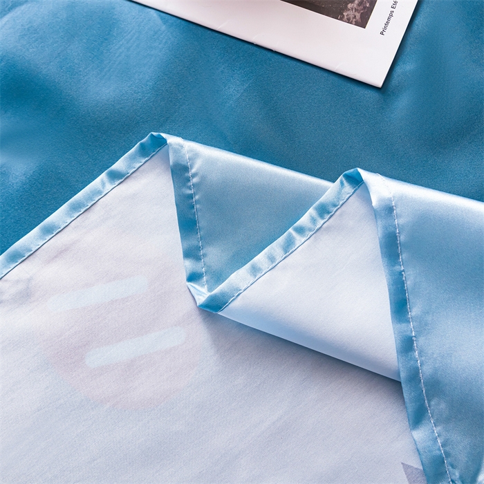 91家纺网 家纺一手货源 找家纺 梦舒羽 2025新款大版可水洗冰丝床单宿舍床垫保护罩三件套 小恐龙