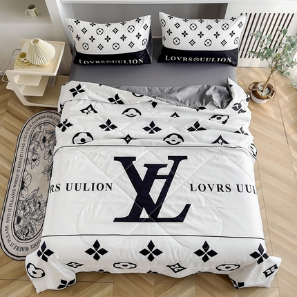 91家纺网 家纺一手货源 找家纺 色鬼布艺 2024新款水洗真丝夏被四件套夏凉被空调被子 4