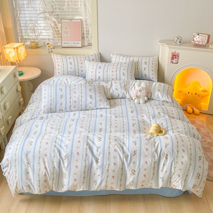 91家纺网 家纺一手货源 找家纺 港岛妹妹 2025新款单被套 浪漫之约