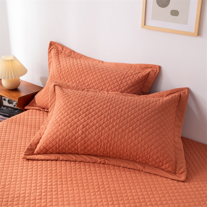 91家纺网 家纺一手货源 找家纺 （总）优乐家纺 2025新款全棉枕套水洗纯棉夹棉绗缝加厚枕芯罩