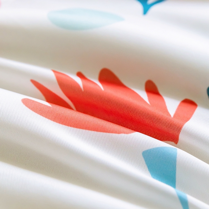 91家纺网 家纺一手货源 找家纺 绒梦里 2024新款有氨印花小凉皮凉感冰豆豆夏被小清新儿童夏凉被空调被繁花