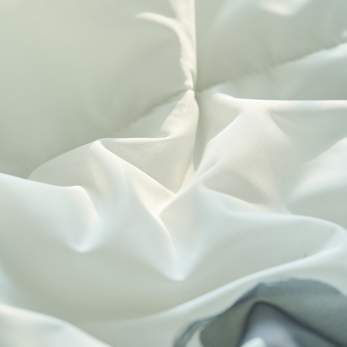 91家纺网 家纺一手货源 找家纺 吾诺家居 2024新款凉感冰柔丝印花夏被 酷狗绿