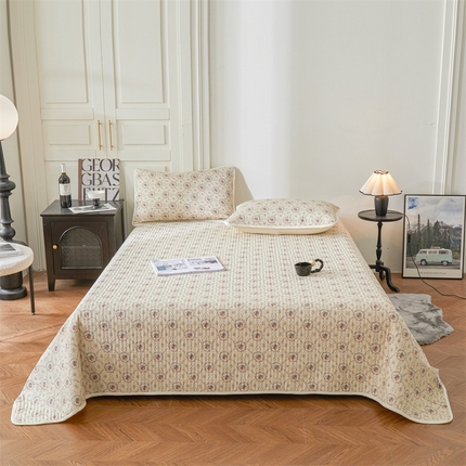 91家纺网 家纺一手货源 找家纺 （总）雅萱家纺 2024新款全棉碎花床盖系列