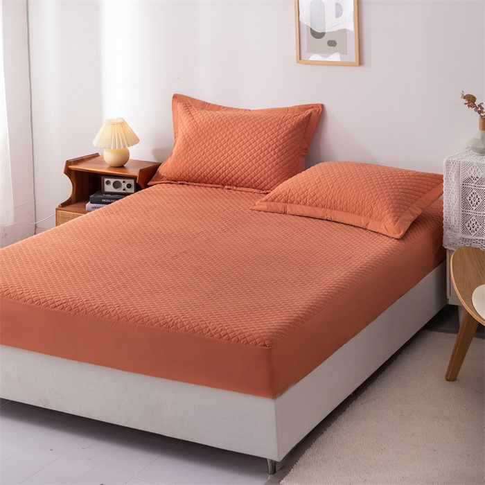 91家纺网 家纺一手货源 找家纺 （总）优乐家纺 2025新款全棉床笠水洗纯棉夹棉绗缝加厚床笠