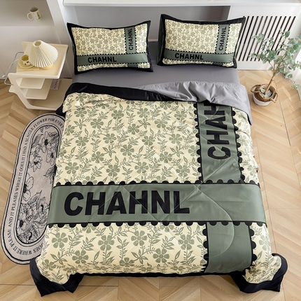 91家纺网 家纺一手货源 找家纺 （总）色鬼布艺 2024新款水洗真丝夏被四件套夏凉被空调被子