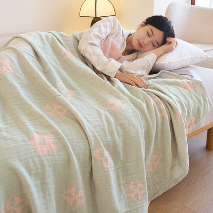 91家纺网 家纺一手货源 找家纺 （总）棠薇家纺 2025新款A类全棉三层纱布毛巾被