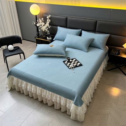 91家纺网 家纺一手货源 找家纺 （总）恒爱2024新款冰感豆豆床单款凉席