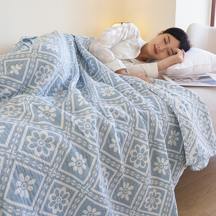 91家纺网 家纺一手货源 找家纺 （总）棠薇家纺 2025新款A类全棉三层纱布毛巾被