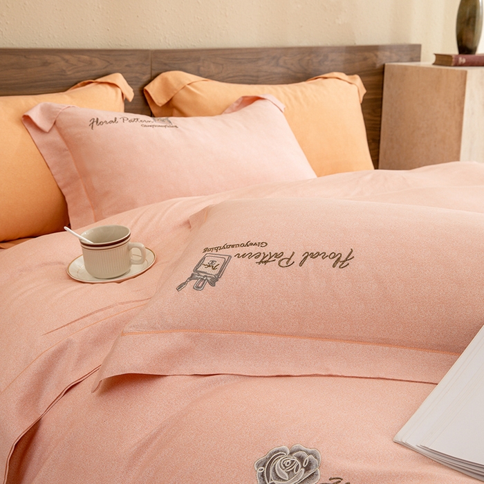 91家纺网 家纺一手货源 找家纺 绒博士 2024新款120支天丝棉四件套-玛奇朵 玉色