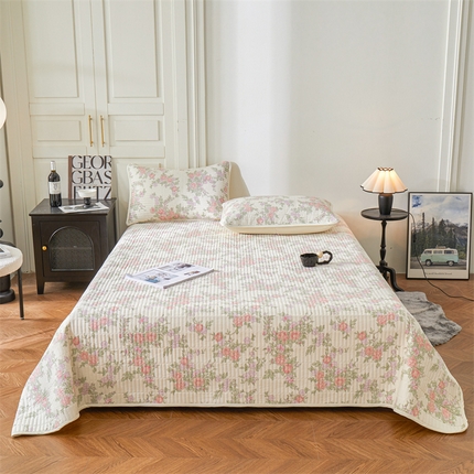 91家纺网 家纺一手货源 找家纺 （总）雅萱家纺 2024新款全棉碎花床盖系列