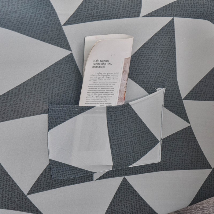 91家纺网 家纺一手货源 找家纺 兴妮雅家纺 2024新款芝华士沙发套 灰调三角形