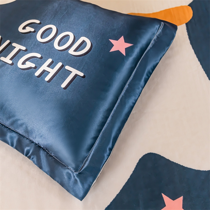 91家纺网 家纺一手货源 找家纺 梦舒羽 2025新款大版可水洗冰丝床笠宿舍床垫保护套三件套 白白熊