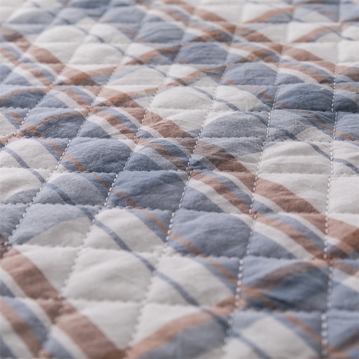 91家纺网 家纺一手货源 找家纺 优乐家纺 2025新款全棉枕套水洗纯棉夹棉绗缝加厚枕芯罩 纽爱格兰