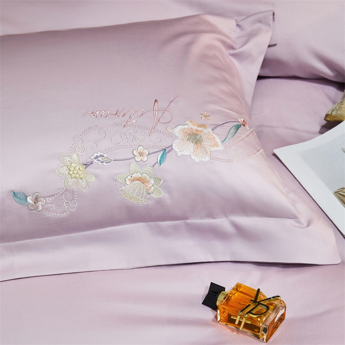 91家纺网 家纺一手货源 找家纺 （总）红番天家居馆 2025新款全棉长绒棉刺绣四件套-伊丽莎白系列