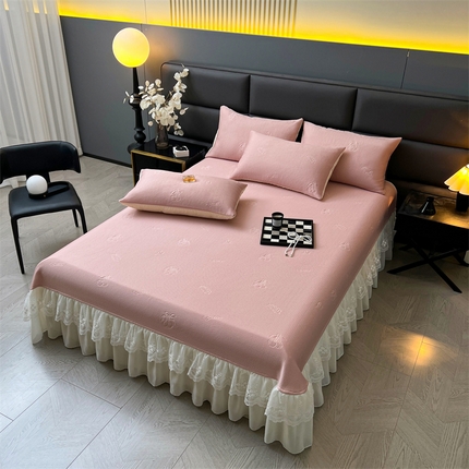 91家纺网 家纺一手货源 找家纺 （总）恒爱2024新款冰感豆豆床单款凉席