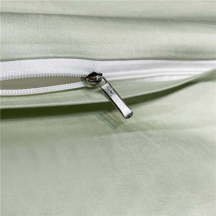 91家纺网 家纺一手货源 找家纺 红番天家居馆 2025新款长绒棉系列四件套-罗马之恋 芥末绿