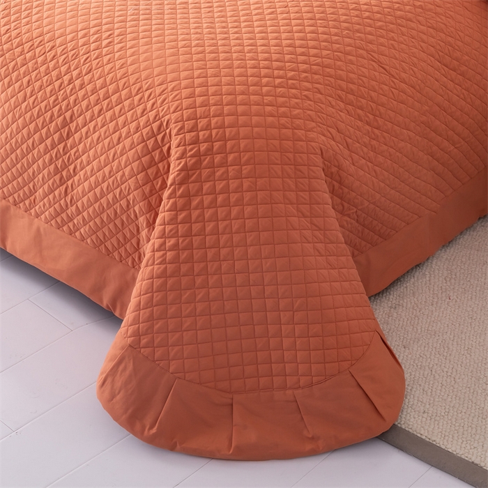 91家纺网 家纺一手货源 找家纺 （总）优乐家纺 2025新款全棉床盖三件套水洗纯棉夹棉绗缝加厚铺盖