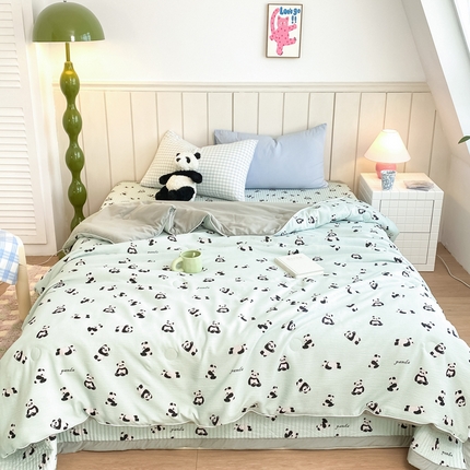 91家纺网 家纺一手货源 找家纺 （总）羋多家纺 2024新款麻绳印花小米棉夏被云感泡芙棉被子泡泡纱单夏被（另有单独床盖）