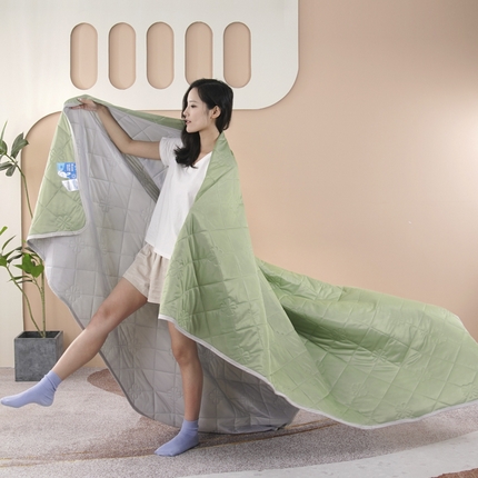 佳梦达2024新款凉感丝冰淇淋夏凉被 果绿