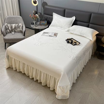 91家纺网 家纺一手货源 找家纺 （总）恒爱2024新款冰感豆豆床单款凉席