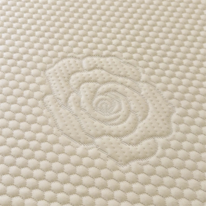 91家纺网 家纺一手货源 找家纺 恒爱A类冰丝豆豆床裙款国色天香系列凉席 象牙白