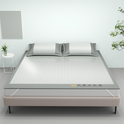 91家纺网 家纺一手货源 找家纺 （总）鑫姿席业 2025新款亲肤舒适5A抗菌冰丝席