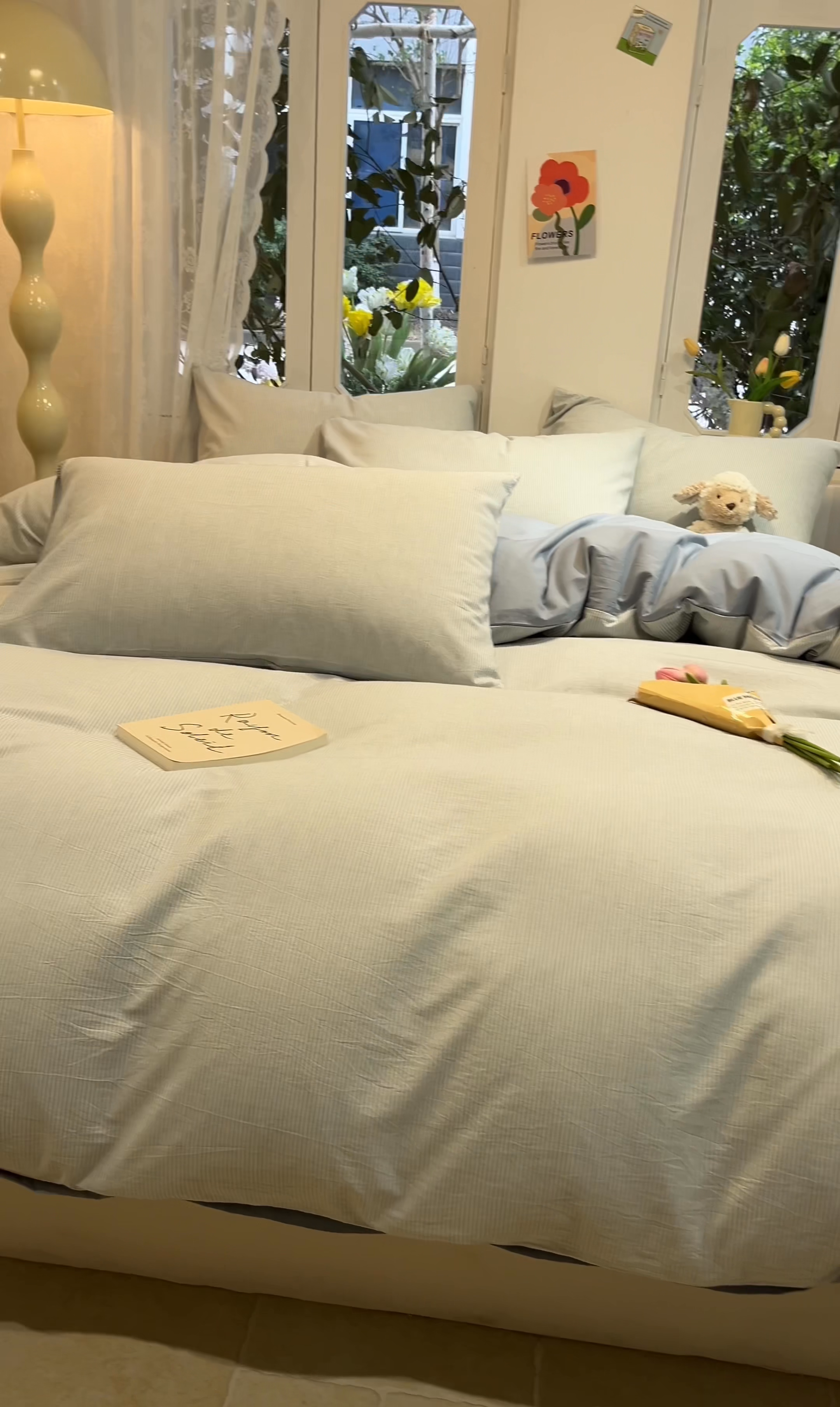 91家纺网 家纺一手货源 找家纺 喜居 2024新款全棉色织被套单被套纯棉被套全棉被套 小密条蓝