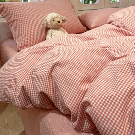 91家纺网 家纺一手货源 找家纺 （总）喜居 2024新款全棉色织被套单被套纯棉被套全棉被套