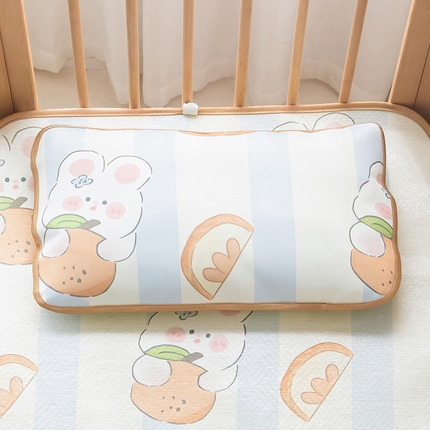 91家纺网 家纺一手货源 找家纺 （总）嗨生活 2025新款600D冰丝枕套 儿童枕套 幼儿园枕套 