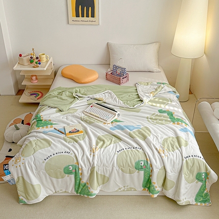 91家纺网 家纺一手货源 找家纺 （总）源舜家纺 2025新款印花系列针织华夫格夏被