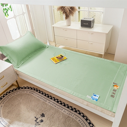 91家纺网 家纺一手货源 找家纺 （总）凉百百 2024新款学生季凉豆豆3D按摩刺绣学生凉席直播电商量大价优