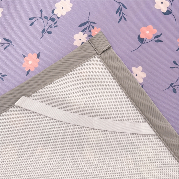 91家纺网 家纺一手货源 找家纺 喜居 2024新款碳光冰丝席冰丝凉席印花冰丝席三件套软凉席子 蔷薇花