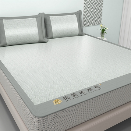 91家纺网 家纺一手货源 找家纺 （总）鑫姿席业 2025新款亲肤舒适5A抗菌冰丝席